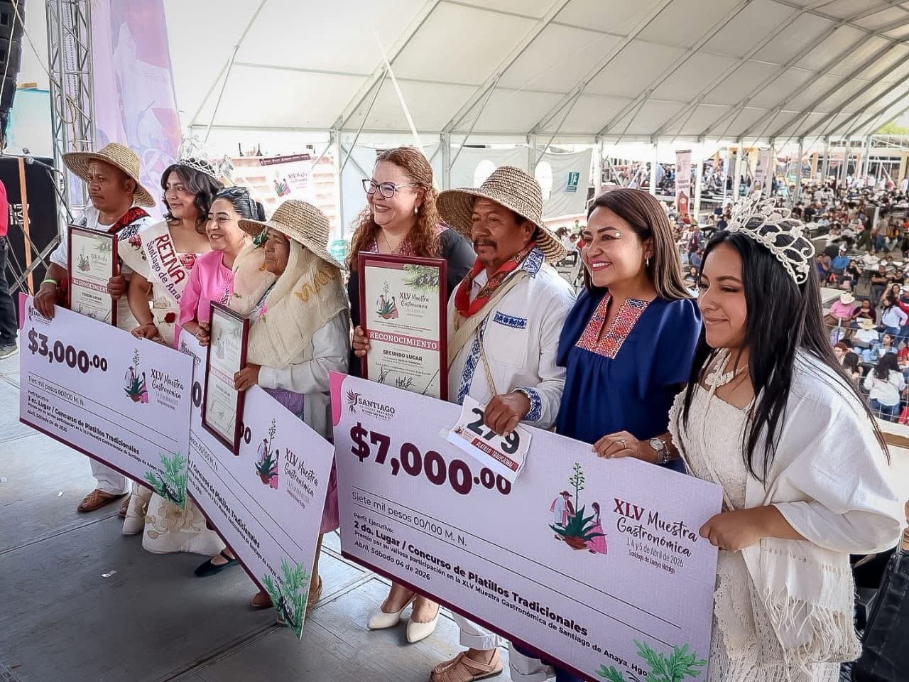 Celebra Santiago de Anaya su riqueza culinaria con la XLV Muestra Gastronómica