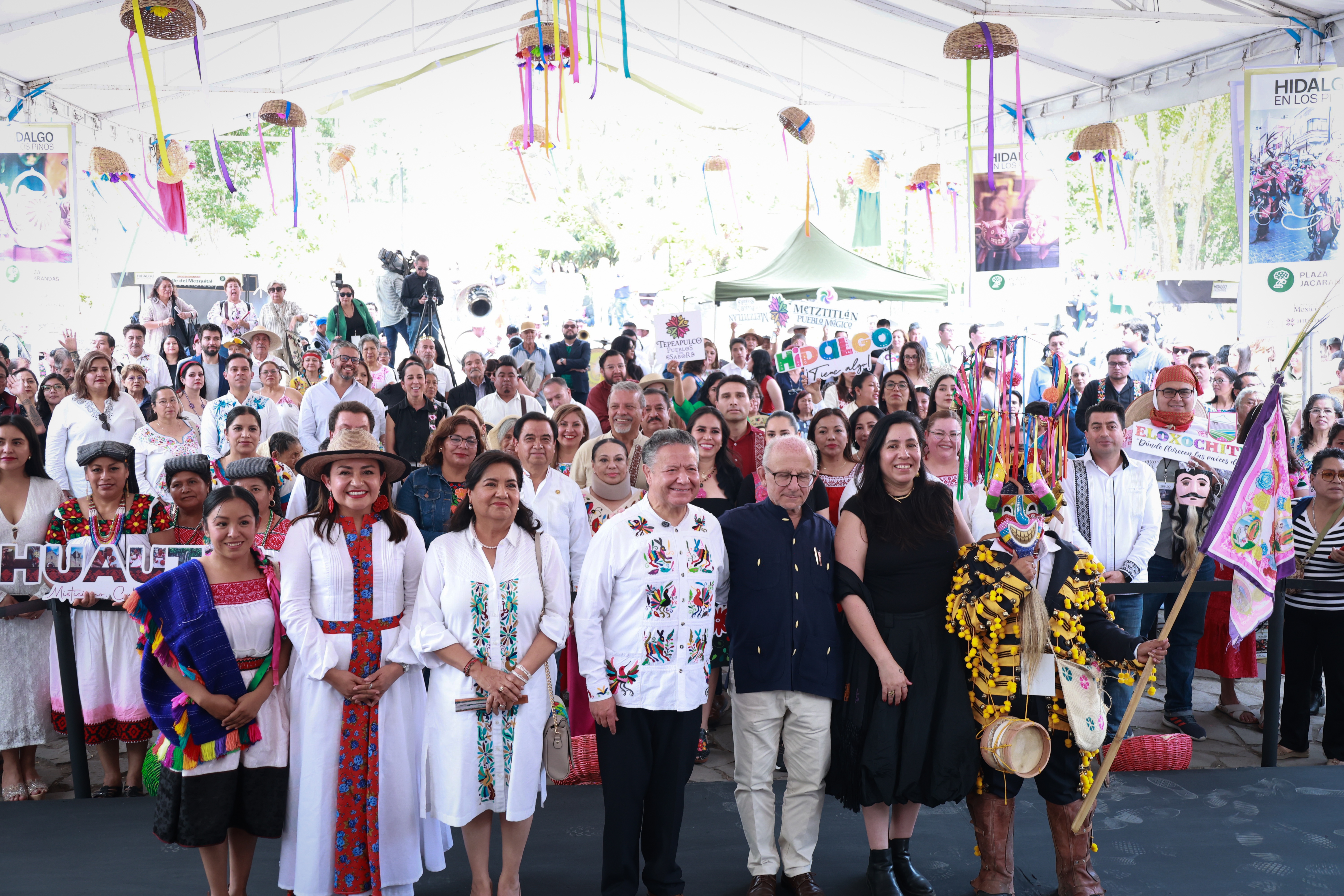 Hidalgo toma Los Pinos: Menchaca Salazar y el Gobierno de México impulsan la cultura hidalguense