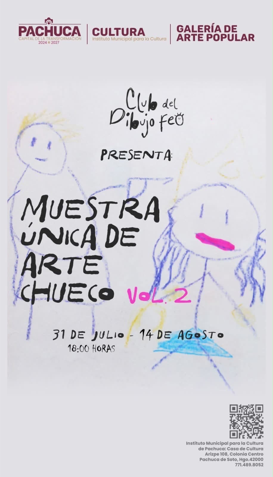 Invita Pachuca a disfrutar una agenda cultural con exposiciones, recorridos y proyectos artísticos